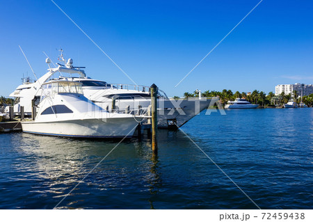 Yachts docked in Fort Lauderdale 72459438