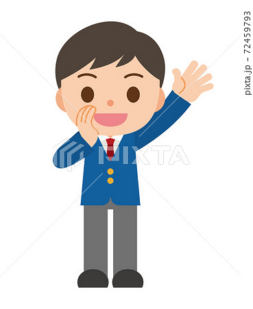 呼ぶ 男子学生 ブレザー 72459793