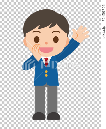 呼ぶ 男子学生 ブレザー 72459793