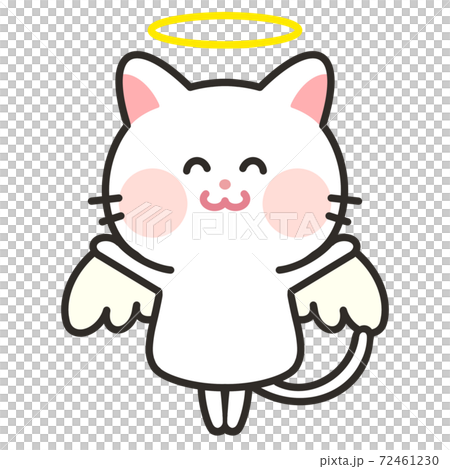 ペットロス　イラスト　猫 72461230