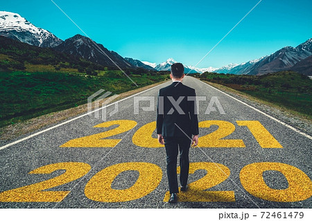 The 2021 New Year journey and future vision concept The 2021 New Year journey and future vision concept 72461479