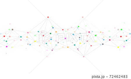 Abstract plexus background with connecting dots and lines. Global network connection, digital technology and communication concept. Abstract plexus background with connecting dots and lines. Global network connection, digital technology and communication concept. 72462483