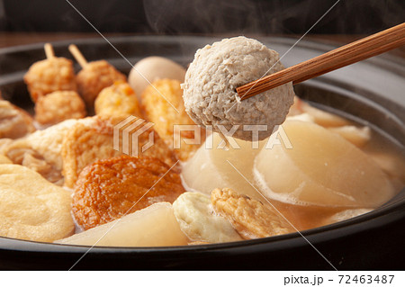 おでん、イワシつみれ おでん、イワシつみれ 72463487