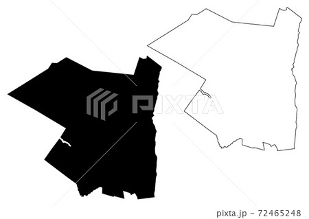 Ulster County, New York State (U.S. county, United States of America, USA, U.S., US) map vector illustration, scribble sketch Ulster map 72465248