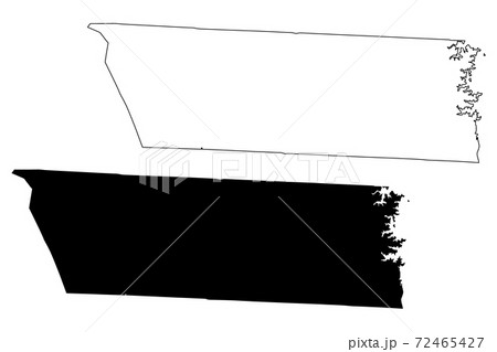 Lincoln County, North Carolina State (U.S. county, United States of America, USA, U.S., US) map vector illustration, scribble sketch Lincoln map 72465427
