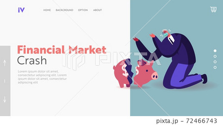 Financial Crisis, Pandemic Finance Problem Landing Page Template. Money Loss at Covid Pandemiс. Broken Piggy Bank Financial Crisis, Pandemic Finance Problem Landing Page Template. Money Loss at Covid Pandemiс. Broken Piggy Bank 72466743