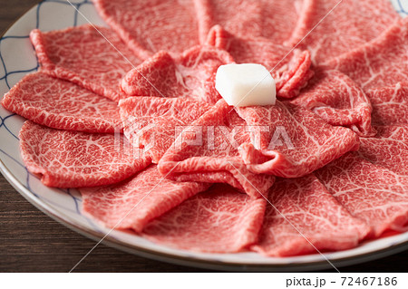 牛肩ローススライス　すき焼き　しゃぶしゃぶ用 72467186