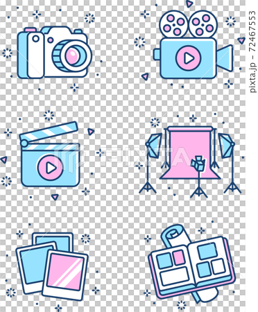 Photography icon set Photography icon set 72467553