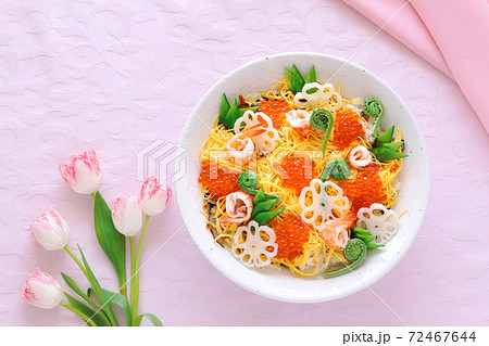 ちらし寿司 チューリップ ちらし寿司 チューリップ 72467644