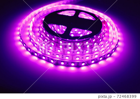 led strip purple light roll 72468399