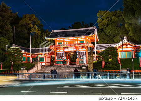 京都　八坂神社　西楼門 72471457