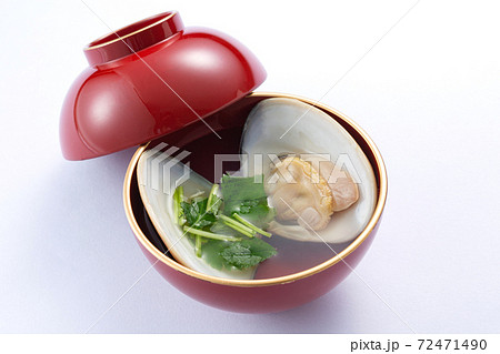 蛤のお吸い物 蛤のお吸い物 72471490