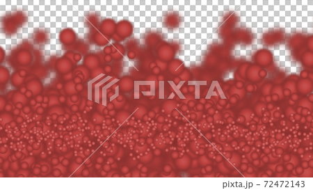 CGパーティカル　浮遊する多数のパーティカル背景素材 72472143