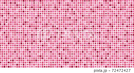 赤色のモザイクタイル 72472427
