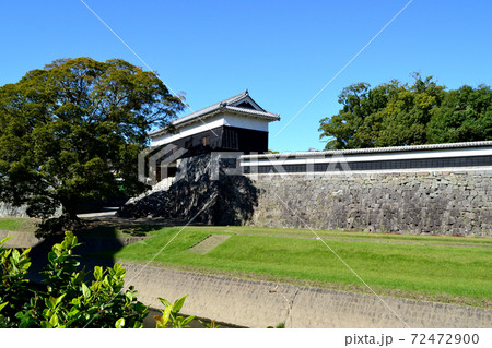 熊本市街地　熊本城周辺（長塀通り）の景観 72472900
