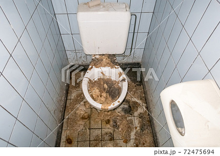 Public toilet Clogged stock photo. Image of room, empty - 167023234