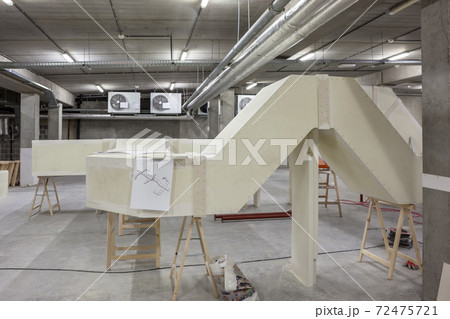 making air duct in insulating material making air duct in insulating material 72475721