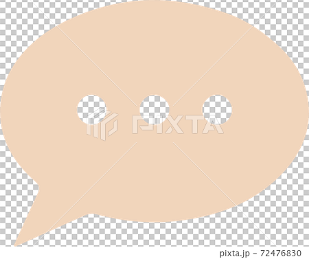 吹き出しアイコンイラスト 吹き出しアイコンイラスト 72476830