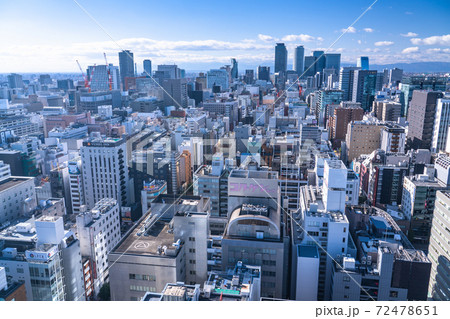 《愛知県》名古屋都市風景・名古屋駅をのぞむ 72478651