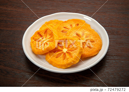 新潟県佐渡産の、あんぽスライス柿 72479272