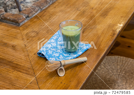 抹茶ラテ green tea Latee 72479585