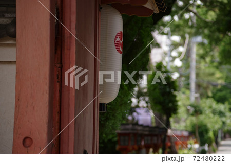 服部住吉神社南門 72480222