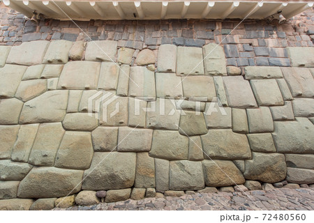 Inca Stone of 12 Angles in Cuzco Peru Inca Stone of 12 Angles in Cuzco Peru 72480560
