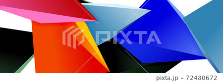Triangle mosaic abstract background, 3d triangular low poly shapes. Geometric vector illustration for covers, banners, flyers and posters and other Triangle mosaic abstract background, 3d triangular low poly shapes. Geometric vector illustration for covers, banners, flyers and posters and other 72480672