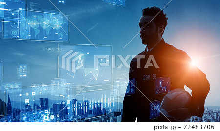 設計イメージ　建設　工業 72483706