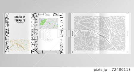 3d realistic vector layout of cover mockup design templates with urban city map of Paris for A4 bifold brochure, flyer, cover design, book design, magazine, brochure cover. 3d realistic vector layout of cover mockup design templates with urban city map of Paris for A4 bifold brochure, flyer, cover design, book design, magazine, brochure cover. 72486113