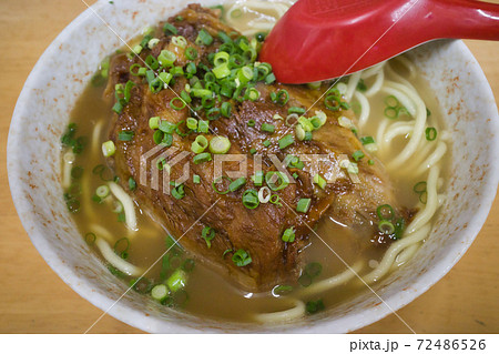 沖縄県八重山諸島 石垣島 明石食堂のソーキソバ 沖縄県八重山諸島 石垣島 明石食堂のソーキソバ 72486526