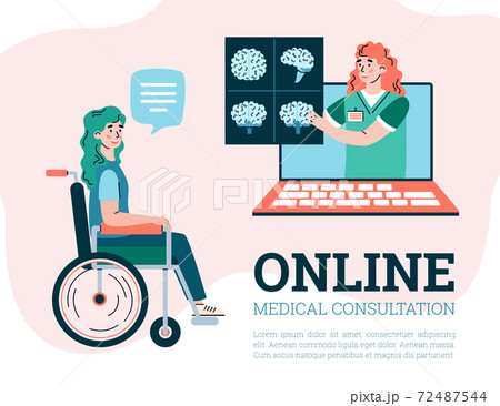 Online medical diagnostic and treatment of neurology disease 72487544