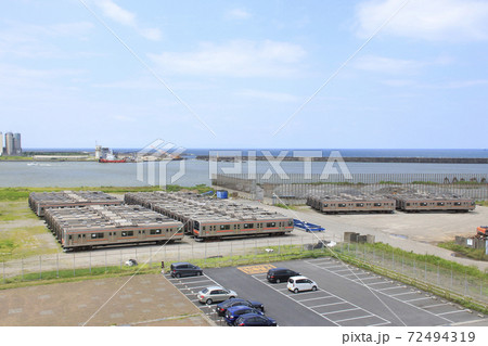 インドネシアへ旅立つ武蔵野線205系電車(2019年7月) インドネシアへ旅立つ武蔵野線205系電車(2019年7月) 72494319