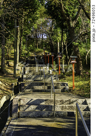 柏島神社　参道　岡山県倉敷市 72496053