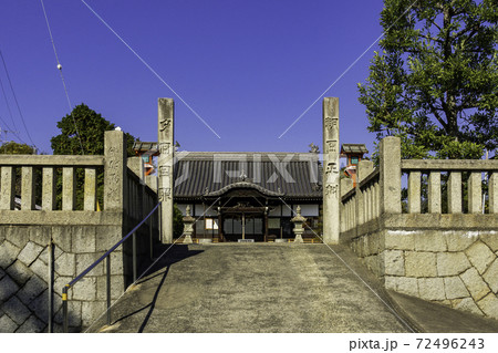 柏島神社　拝殿　岡山県倉敷市 72496243