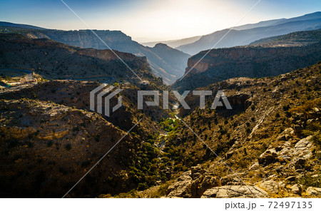 Al Hajar mountains of Oman 72497135