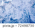 Ice frozen winter textured cold blue north background 72498730