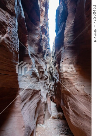 Beautiful landscape around Buckskin Gulch slot canyon 72500453