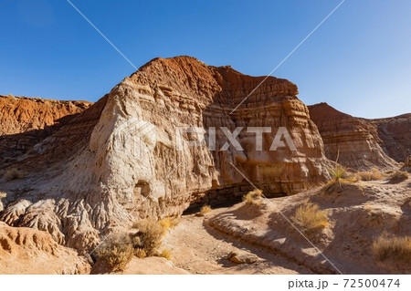 Beautiful landscape around Toadstool Hoodoos Beautiful landscape around Toadstool Hoodoos 72500474