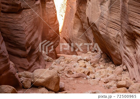 Beautiful landscape around Buckskin Gulch slot canyon 72500965