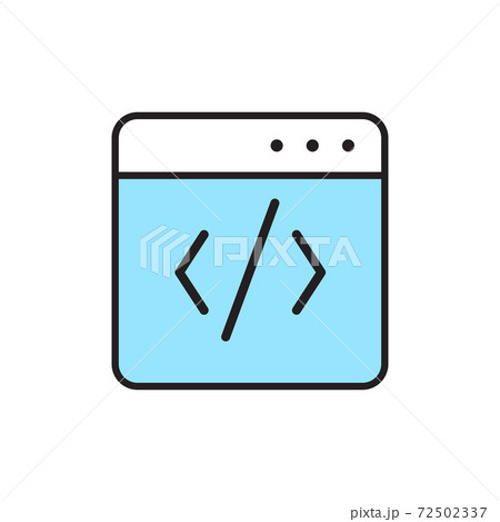 Isolated program icon Isolated program icon 72502337