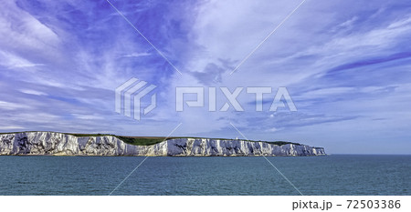White cliffs of England in Dover, United Kingdom White cliffs of England in Dover, United Kingdom 72503386
