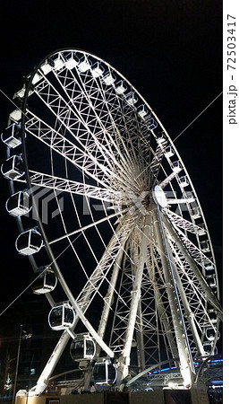Echo Wheel of Liverpool by night 72503417