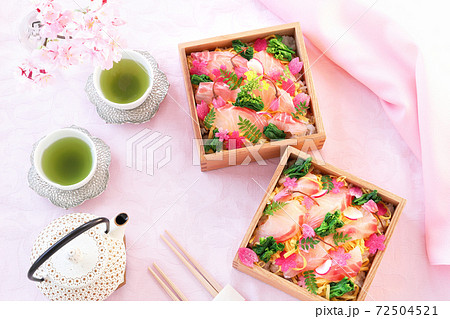 鯛ちらしのお弁当 72504521
