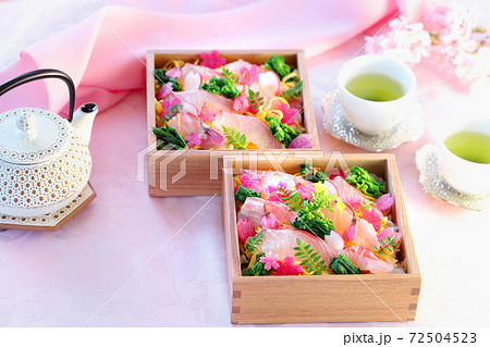 鯛ちらしのお弁当 72504523