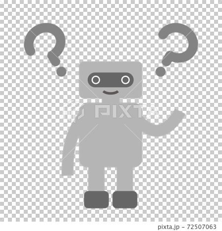機器人懷疑-插圖素材 [72507063] - PIXTA圖庫