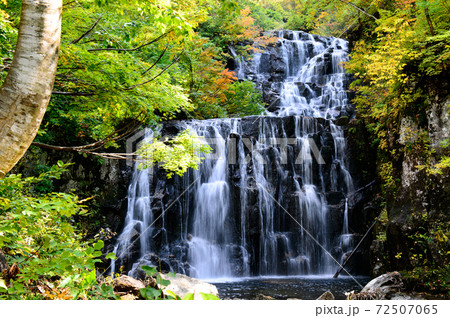 立又渓谷　二の滝　秋田県 72507065