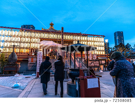 日本の東京都市景観 東京・上野。不忍池辯天堂などを望む 日本の東京都市景観 東京・上野。不忍池辯天堂などを望む 72508085