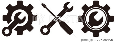 wrench tool icon vector illustration wrench tool icon vector illustration 72508456