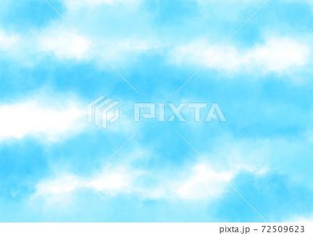 背景素材水彩テクスチャ 空のイラスト素材